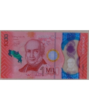 Коста-Рика 1000 колон 2019 / 2021 UNC Полимер арт. 2267